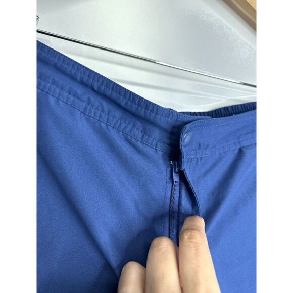 Croft & Barrow Shorts Womens Navy Blue High Waist Size 14 - Picture 4 of 8